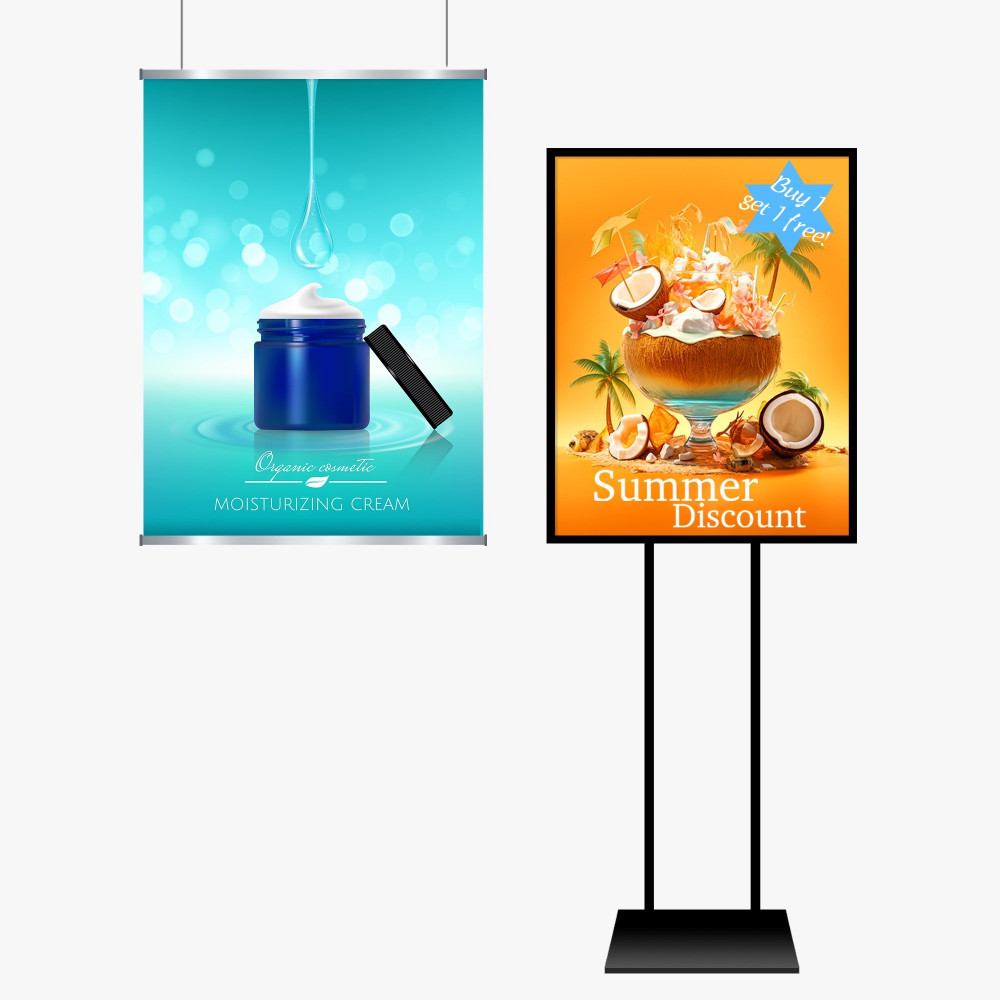 A Frame and Sign Holders